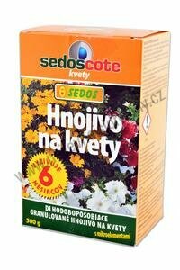 Sedoscote květiny - gran.hn. 6 mes./500gr/8-3-10+3MgO+TE  